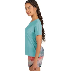 New Tee-shirt de trail W Sapa Tee Caribbean T-Shirt Trail|Vêtements De Trail