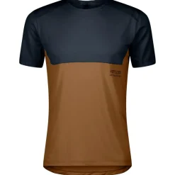 Online Tee-shirt de trail Tee M's Endurance Tech Short Sleeve Dark Blue Bread Brown Vêtements De Trail|T-Shirt Trail