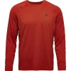 T-Shirt Escalade|Tee Shirt<Black Diamond Tee-shirt d’escalade M Alpenglow L/S Crew Burnt Sienna