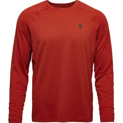 T-Shirt Escalade|Tee Shirt<Black Diamond Tee-shirt d’escalade M Alpenglow L/S Crew Burnt Sienna