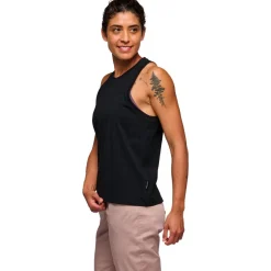 Clearance Tee-shirt d’escalade W Project Muscle Tank Black T-Shirt Escalade|Vêtements Escalade