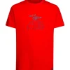 Tee-shirt d’escalade Cinquecento T-Shirt M Mountain Red T-Shirt Escalade|Vêtements Escalade