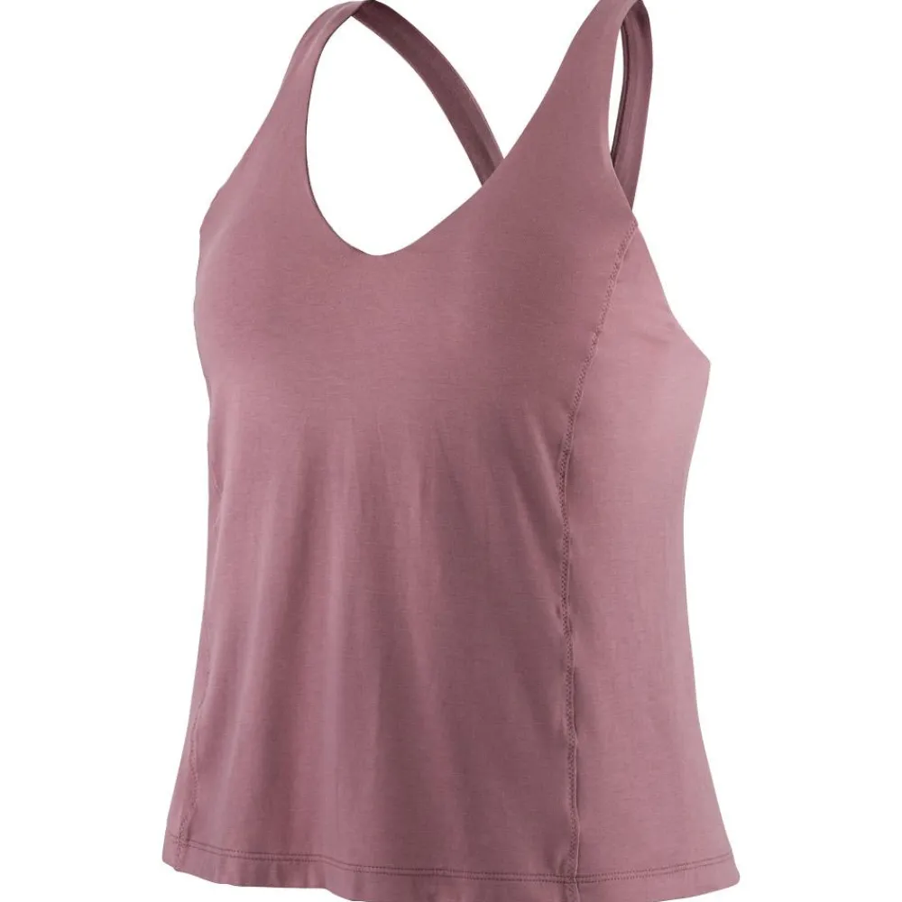 Hot Tee-shirt d’escalade W's Tadra Tank Light Evening Mauve Tee Shirt|T-Shirt Escalade