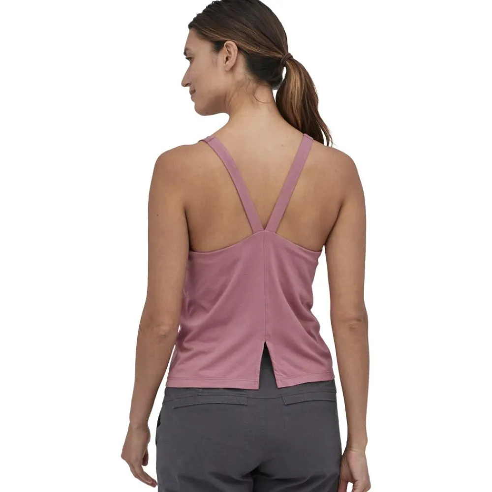 Hot Tee-shirt d’escalade W's Tadra Tank Light Evening Mauve Tee Shirt|T-Shirt Escalade