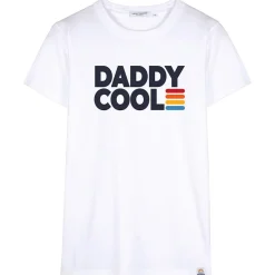 Discount Tee-shirt Alex Daddy Cool Print White Tee Shirt
