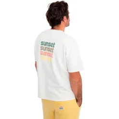 Clearance Tee-shirt Martin Sunset Cream Tee Shirt