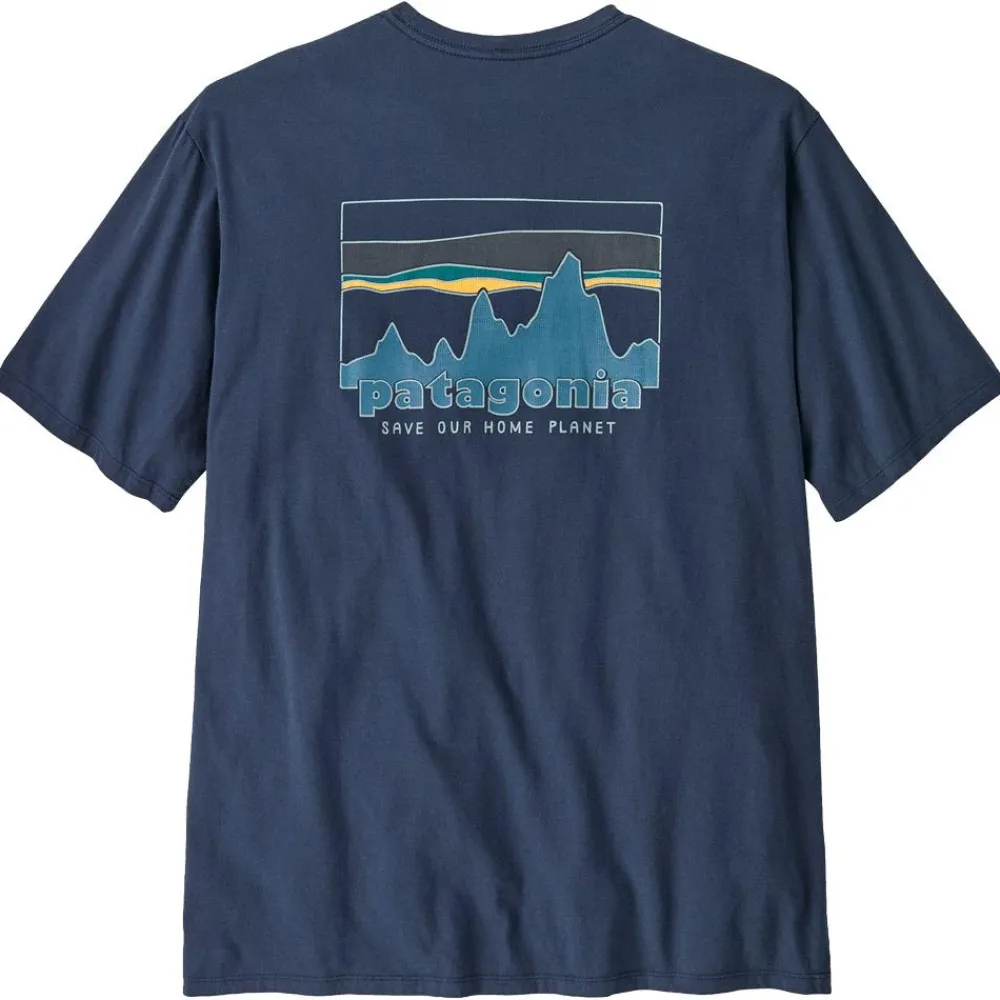 Discount Tee-shirt 73 Skyline Regenerative Organic Cotton New Navy Tee Shirt