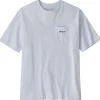 Online Tee-shirt Boardshort Logo Pocket Responsibili-Tee White Tee Shirt