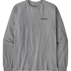 Sale Tee-shirt P-6 Logo Responsibili-Tee L/S Gravel Heather Tee Shirt