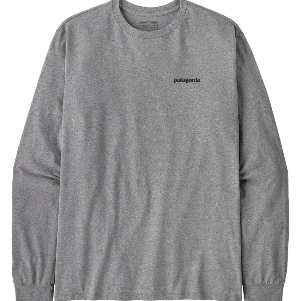 Sale Tee-shirt P-6 Logo Responsibili-Tee L/S Gravel Heather Tee Shirt
