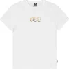Tee Shirt<Picture Tee-shirt Basement Tee White