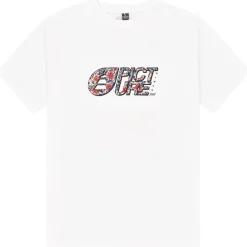 Tee Shirt<Picture Tee-shirt Basement Aster Tee Shirt White