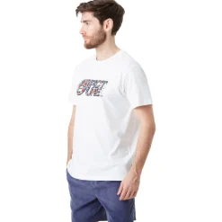 Tee Shirt<Picture Tee-shirt Basement Aster Tee Shirt White