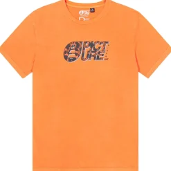 Hot Tee-shirt Basement Leo Tee Shirt Washed Dusty Orange Tee Shirt