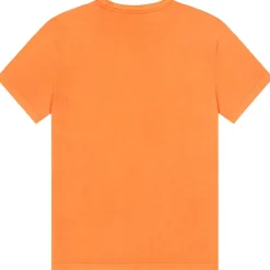 Hot Tee-shirt Basement Leo Tee Shirt Washed Dusty Orange Tee Shirt