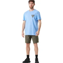 Tee Shirt<Picture Tee-shirt Chilanko Tee Shirt Washed Vista Blue