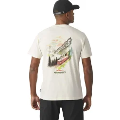 Tee Shirt<Picture Tee-shirt Dad & Son Chamonix Natural White