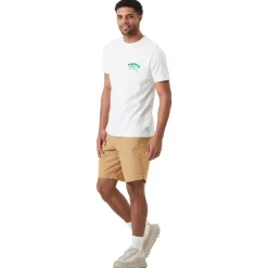 Discount Tee-shirt D&S Half Dome Tee Shirt Natural White Tee Shirt