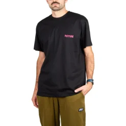 Tee Shirt<Picture Tee-shirt Tonic Banie Black