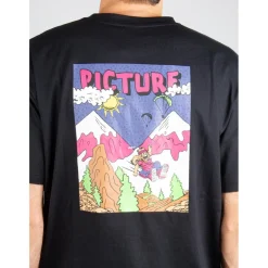 Tee Shirt<Picture Tee-shirt Tonic Banie Black