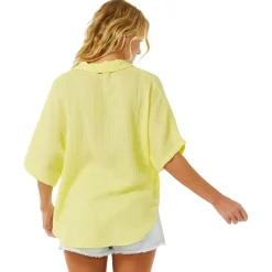 New Tee-shirt Chemisier Premium Surf Bright Yellow Tee Shirt