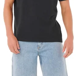 Tee Shirt<Rip Curl Tee-shirt Raw Burst Tee Shirt Black