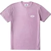 Tee Shirt<Vissla Tee-shirt Unlimited Cosmic Wash Short Sleeve Plum