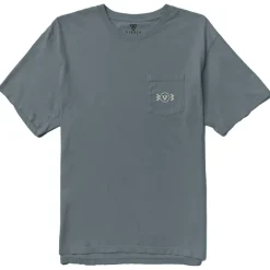 Tee Shirt<Vissla Tee-shirt Lounge Premium Pkt Tee Graphite