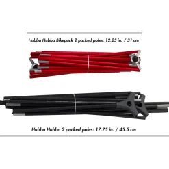 Tente 2 Places|Tente Tunnel<MSR Tente Hubba Hubba Bikepack II Green