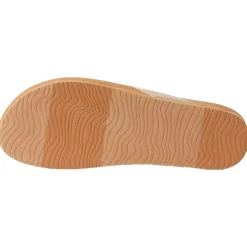 Outlet Tongs Cushion Court Girlss Tan Champagne Chaussures Lifestyle