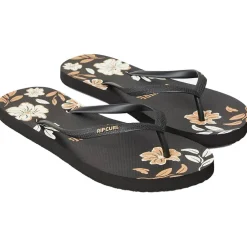 Tongs Mixed Bloom Open Toe Black Chaussures Lifestyle