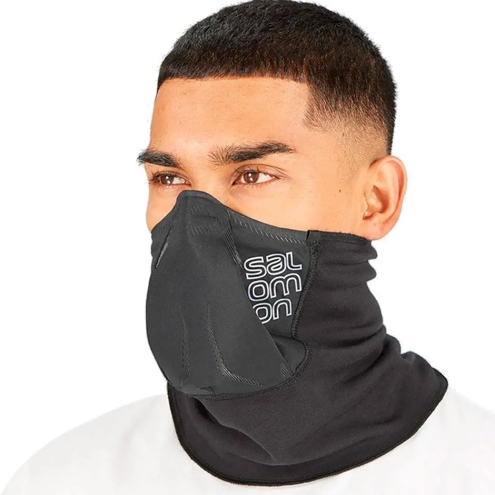 Clearance Tour de cou Winter Sports Mask Black Tour De Cou Et Cagoule