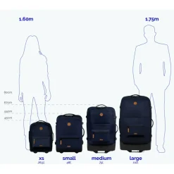 Sale Valise Soft Suitcase Large 100L Berlin Sac De Voyage