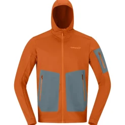 New Veste d’alpinisme Falketind Warm 2 Stretch Hood M Gold Flame Veste Alpinisme