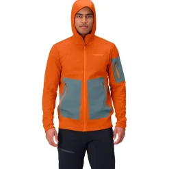 New Veste d’alpinisme Falketind Warm 2 Stretch Hood M Gold Flame Veste Alpinisme