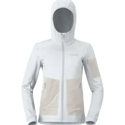 Veste Alpinisme<Norrona Veste d’alpinisme Falketind Warm 2 Stretch Hood Snow White