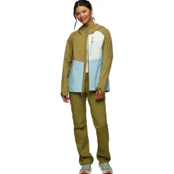 Veste Randonnée<Cotopaxi Veste de rando Impermeo 3L Hooded Shell Jacket W Moss And Sea Spray