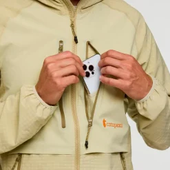 Sale Veste de rando Yermo Hooded Softshell Jacket M Grain Veste Randonnée