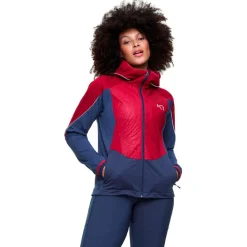 Clearance Veste de rando Tirill 2.0 Jacket Red Veste Trail|Veste Ski De Fond