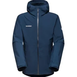 Best Veste de rando Alto Light Hardshell Hooded Jacket M Marine Veste Randonnée