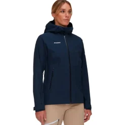 Veste Randonnée<Mammut Veste de rando Alto Light Hardshell Hooded Jacket W Marine
