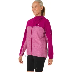 New Veste de trail W Fujitrail Packable Jacket Berry Blackberry Vêtements De Trail|Veste Trail