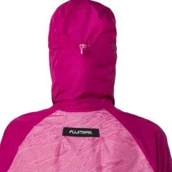 New Veste de trail W Fujitrail Packable Jacket Berry Blackberry Vêtements De Trail|Veste Trail
