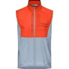Veste Trail|Vêtements De Trail<Norrona Veste de trail senja aero90 Vest M's Arednalin - Blue Fog