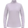 Hot Veste de trail Roy Mid Layer 1/2 Zip W Lilac Gray Ridge Veste Trail|Vêtements De Trail