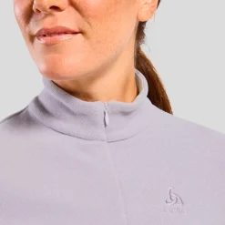 Hot Veste de trail Roy Mid Layer 1/2 Zip W Lilac Gray Ridge Veste Trail|Vêtements De Trail