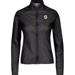 Veste Trail|Vêtements De Trail<Scott Veste de trail Jacket W's Rc Run Wb Black Yellow