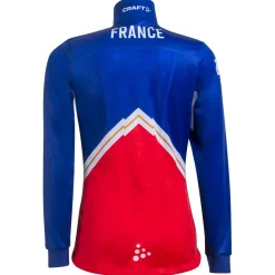 Veste Ski De Fond|Veste Ski De Fond<Craft Veste Nordique Veste Legere FFS Bleu-Blanc-Rouge