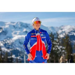 Veste Ski De Fond|Veste Ski De Fond<Craft Veste Nordique Veste Legere FFS Bleu-Blanc-Rouge