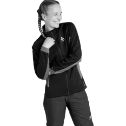 Veste Nordique Brensholmen Wmn Jkt Folkstone Grey India Ink Veste Ski De Fond|Veste Ski De Fond